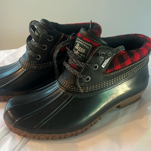 G.H. Bass & Co Dorothy ankle Duck rain boots sz 7 - Picture 1 of 7